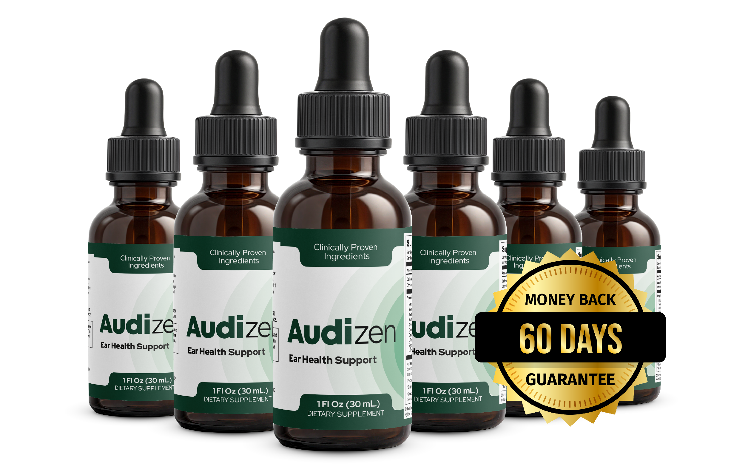 Audizen Supplement Bottles